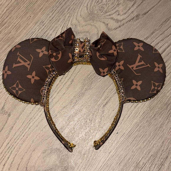 Accessories - Lv pattern Mickey ears